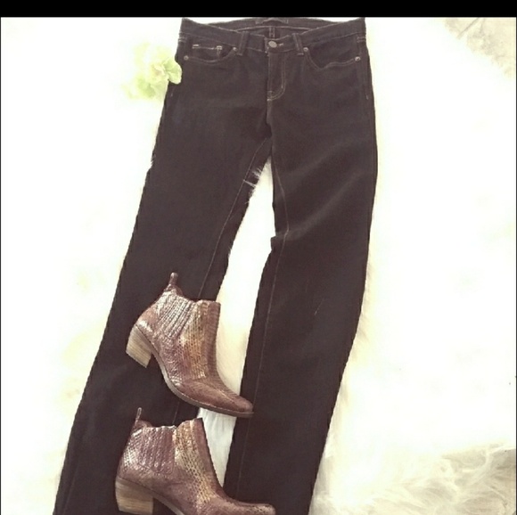 J Brand Black Denim Bootcut Jeans NWOT - Picture 1 of 8